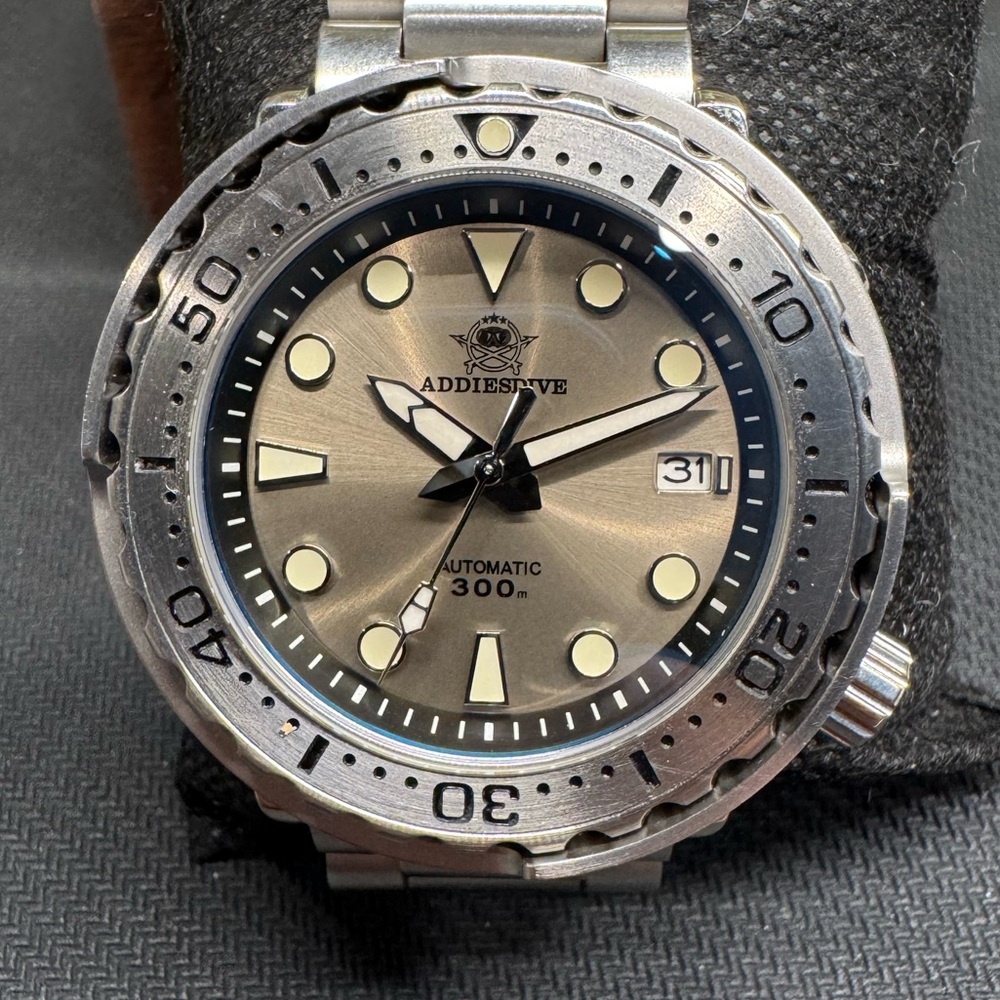 Addiesdive Emperor Tuna Dive Mechanical Watch (Seiko Prospex Tuna Can Homage)